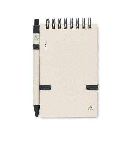 A6 milk carton notebook set