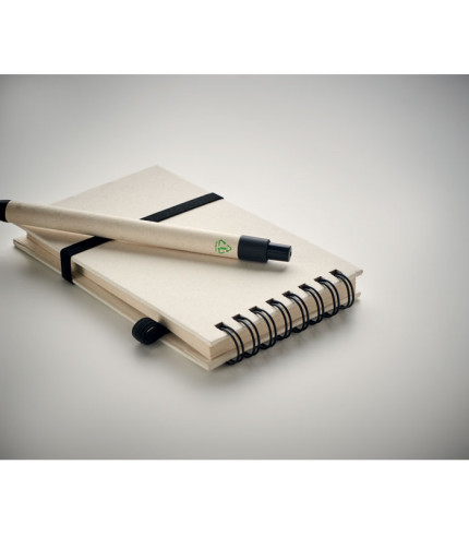 A6 milk carton notebook set