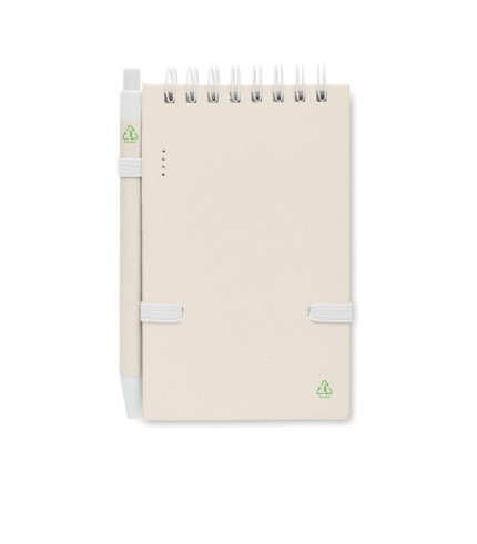 A6 milk carton notebook set