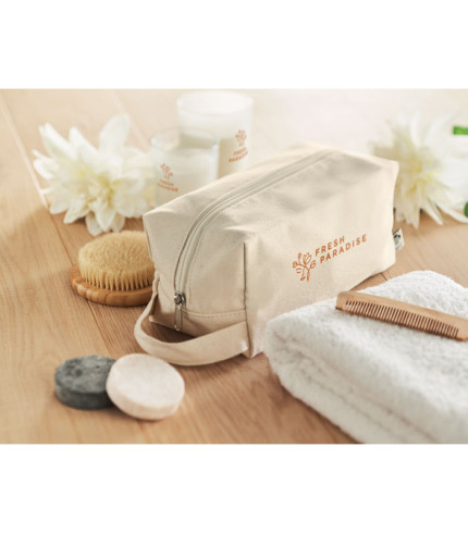 Platnena kozmetička torbica 220 gr/m²