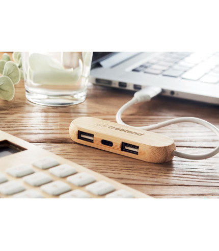 USB hub s 3 ulaza i dvostrukim ulazom