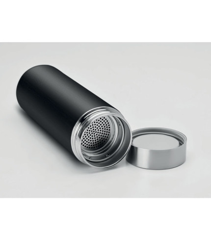 Double wall bamboo flask 400ml