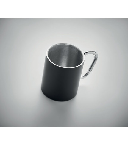 Double wall metal mug 300 ml