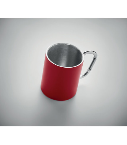 Double wall metal mug 300 ml