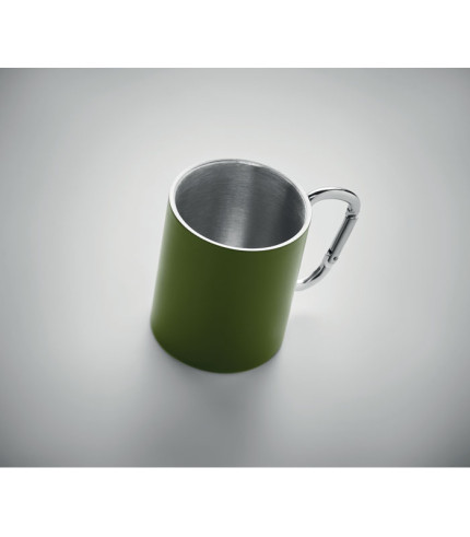 Double wall metal mug 300 ml