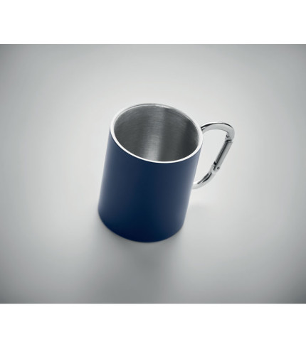 Double wall metal mug 300 ml