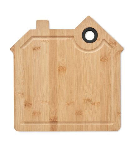 Bamboo house cutting board