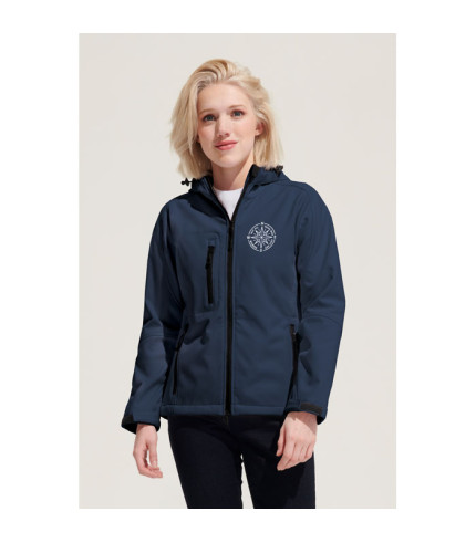 REPLAY WOMEN HOOD SOFTSHELL