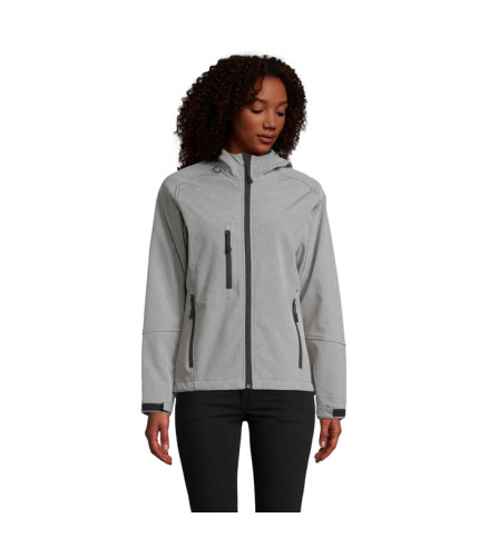REPLAY WOMEN HOOD SOFTSHELL