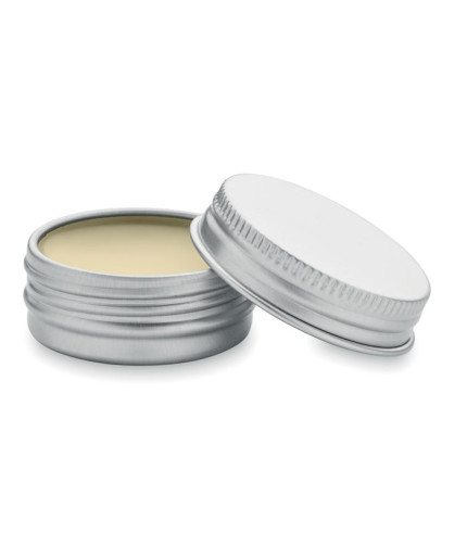 Vegan lip balm in round tin