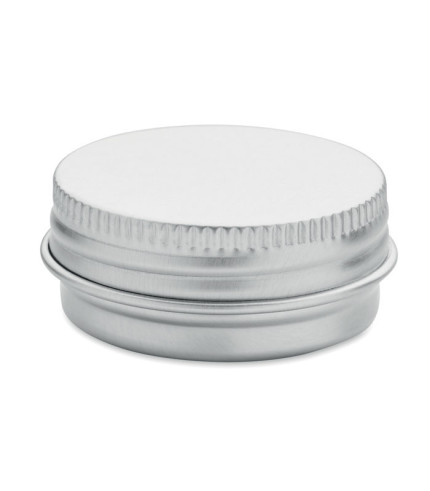 Vegan lip balm in round tin