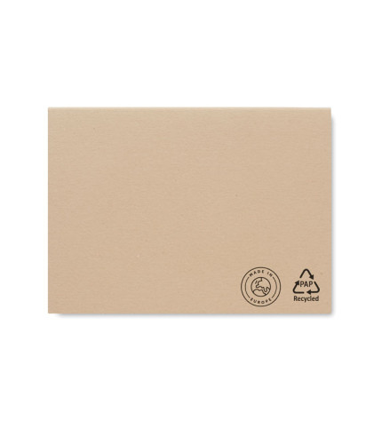 Set bilješki od recikliranog papira