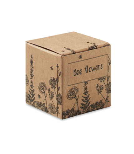 Bomba sa sjemenkama s cvjetovima pčela