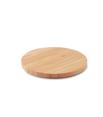 Bežični punjač od bambusa 15W