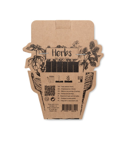 Štapići sjemenki začinskog bilja