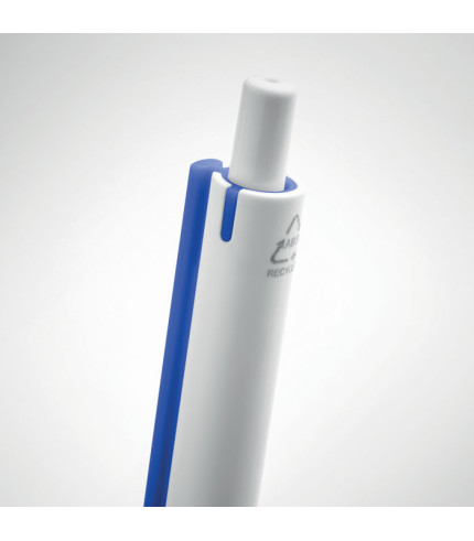 Recycled ABS push button pen