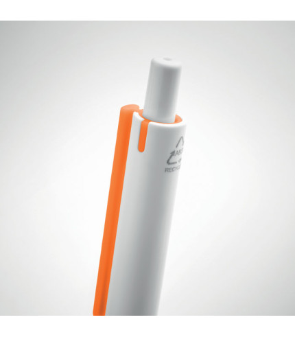 Recycled ABS push button pen