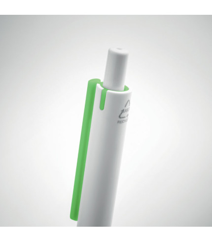 Recycled ABS push button pen