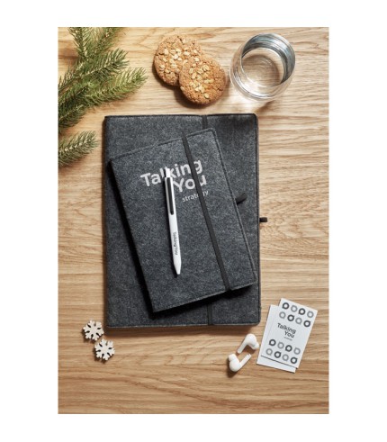 A5 notebook RPET felt