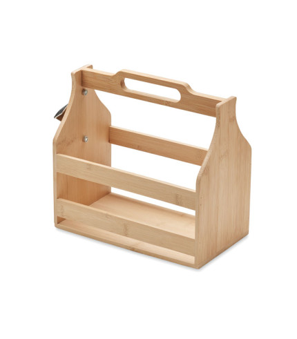 6 sanduka za pivo od bambusa