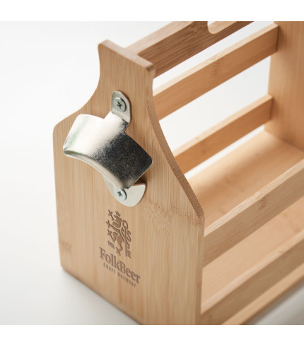 6 sanduka za pivo od bambusa