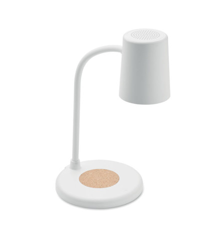 Wireless charger, lamp speaker