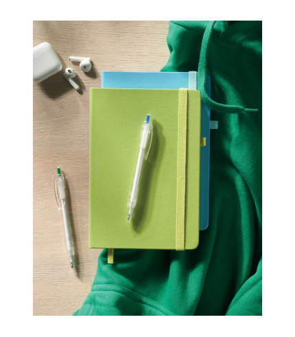 A5 bilježnica od reciklirane kože