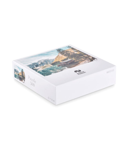 Slagalica od 500 dijelova u kutiji