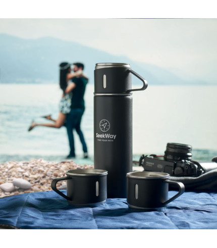 Set boca i šalica s dvostrukom stjenkom