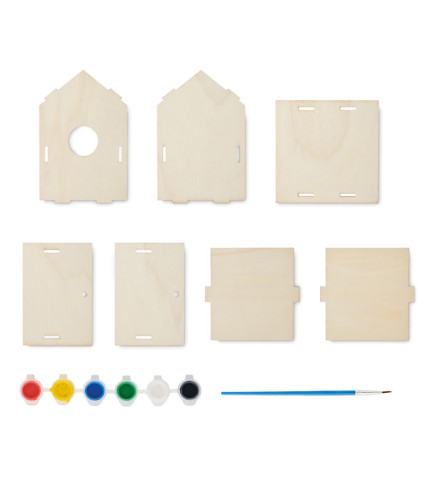 DIY komplet drvene kućice za ptice