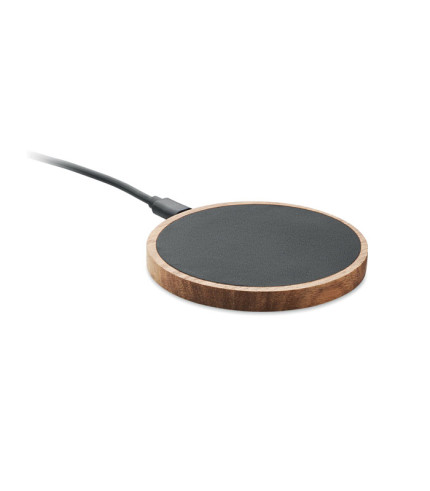 Wireless charger in acacia 15W