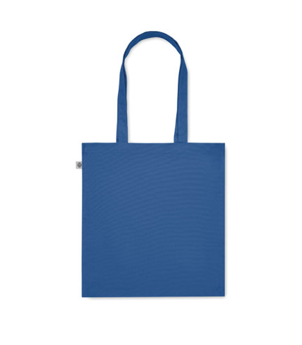Organic cotton shopping bag BENTE COLOUR