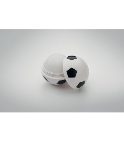 Lip balm in football shape