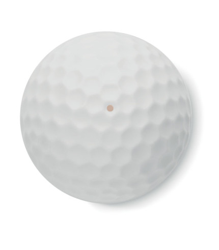 Lip balm in golf ball shape