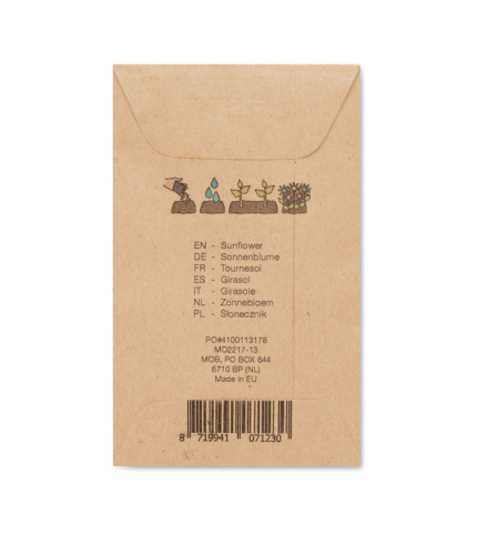 Sjemenke suncokreta u omotnici