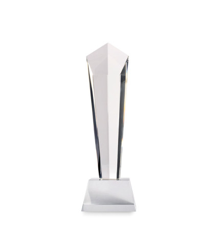 Crystal award in a gift box