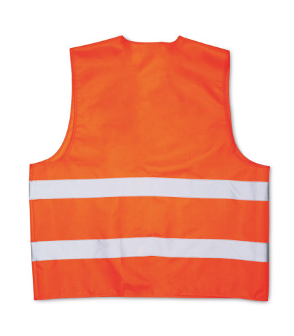 Knitted material waistcoat