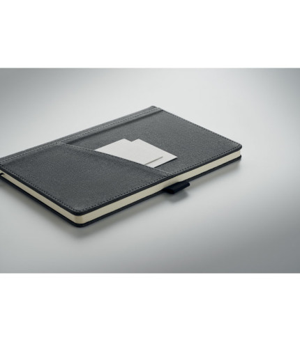 A5 notebook PU front pocket
