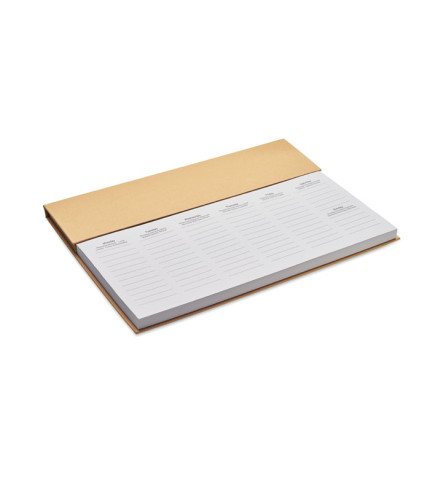 Weekly desktop planner