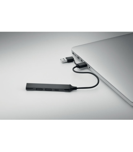 USB hub s 4 priključka 19 cm