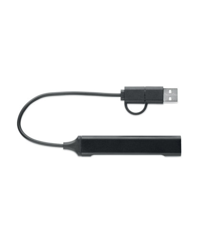 USB hub s 4 priključka 19 cm