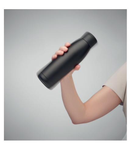 Heat-cool double wall bottle