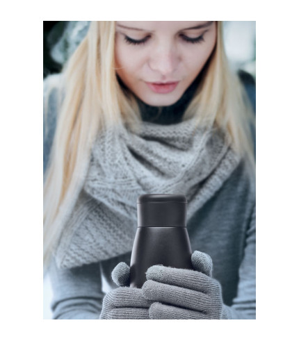 Heat-cool double wall bottle