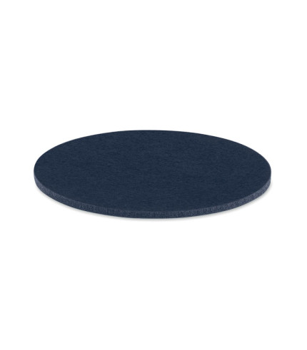 Round coaster in RPET felt