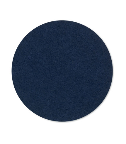 Round coaster in RPET felt