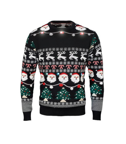 Božićni LED pulover L/XL