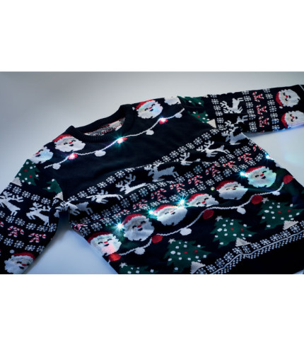 Božićni LED pulover L/XL