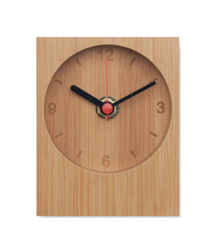 Stolni sat od bambusa