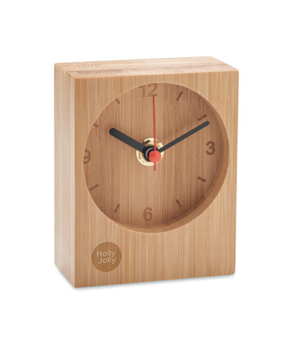 Stolni sat od bambusa