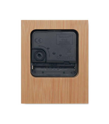 Stolni sat od bambusa